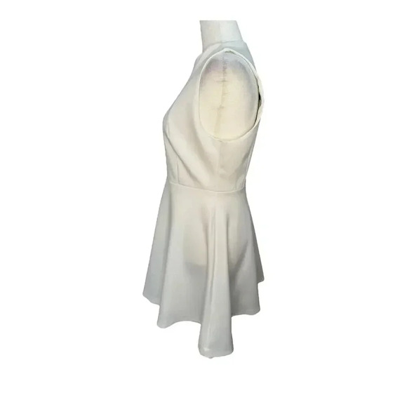 NEW ZARA Women’s Medium White A-Line‎ Silhouette Mini Dress NWT - Picture 3 of 10